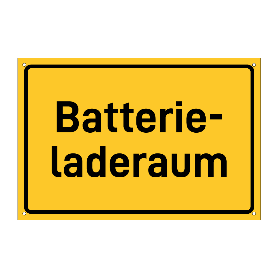 Batterie- laderaum