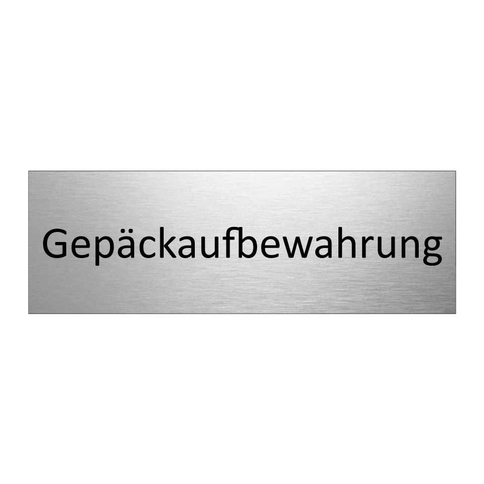 Gepäckaufbewahrung