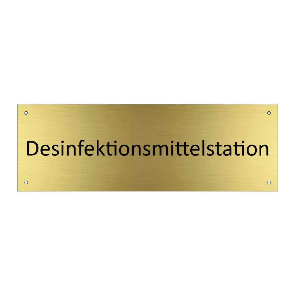 Desinfektionsmittelstation