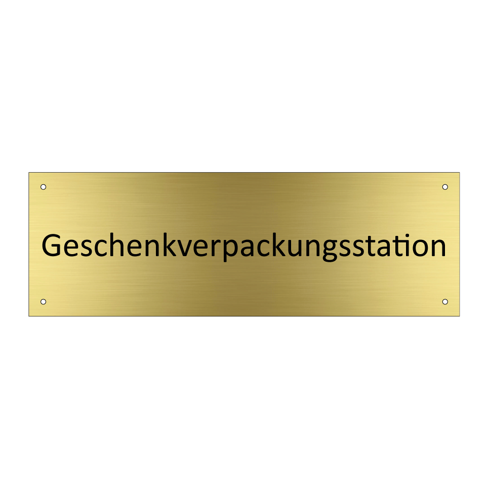 Geschenkverpackungsstation