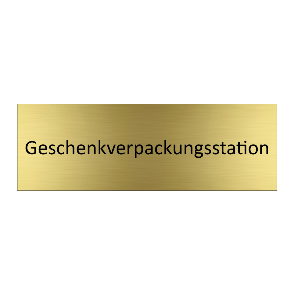 Geschenkverpackungsstation