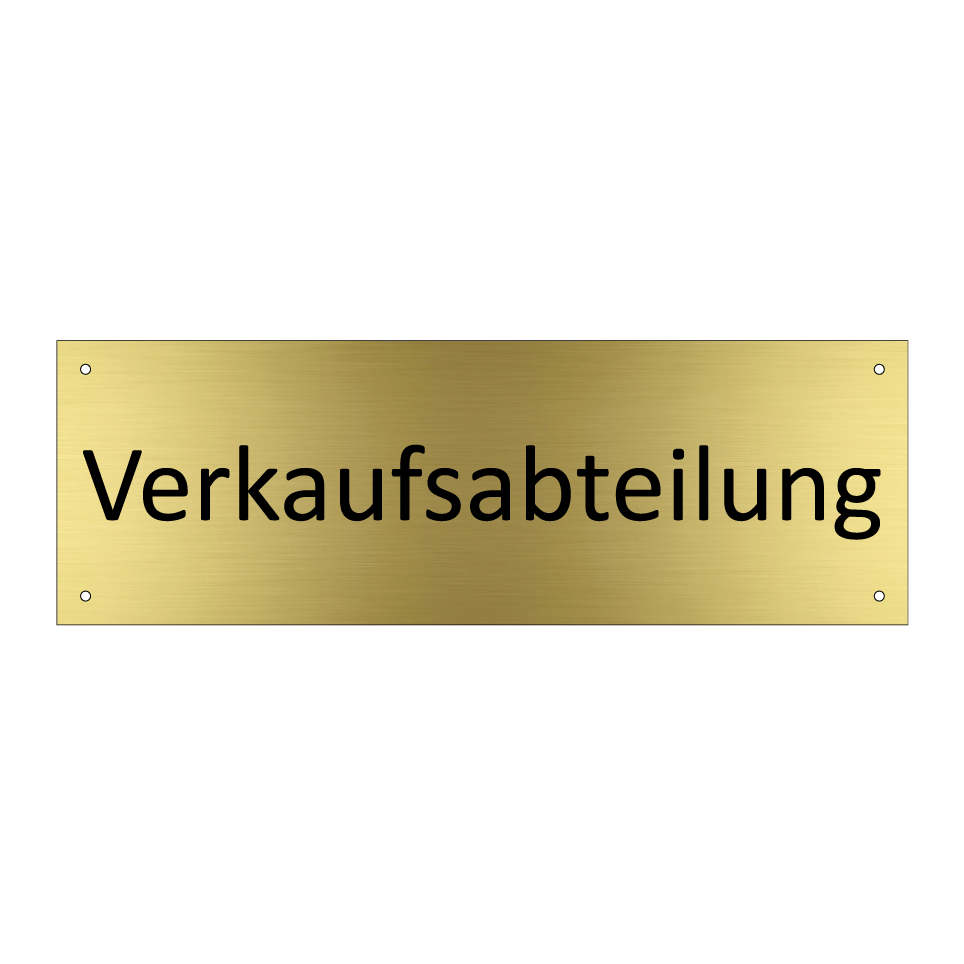 Verkaufsabteilung