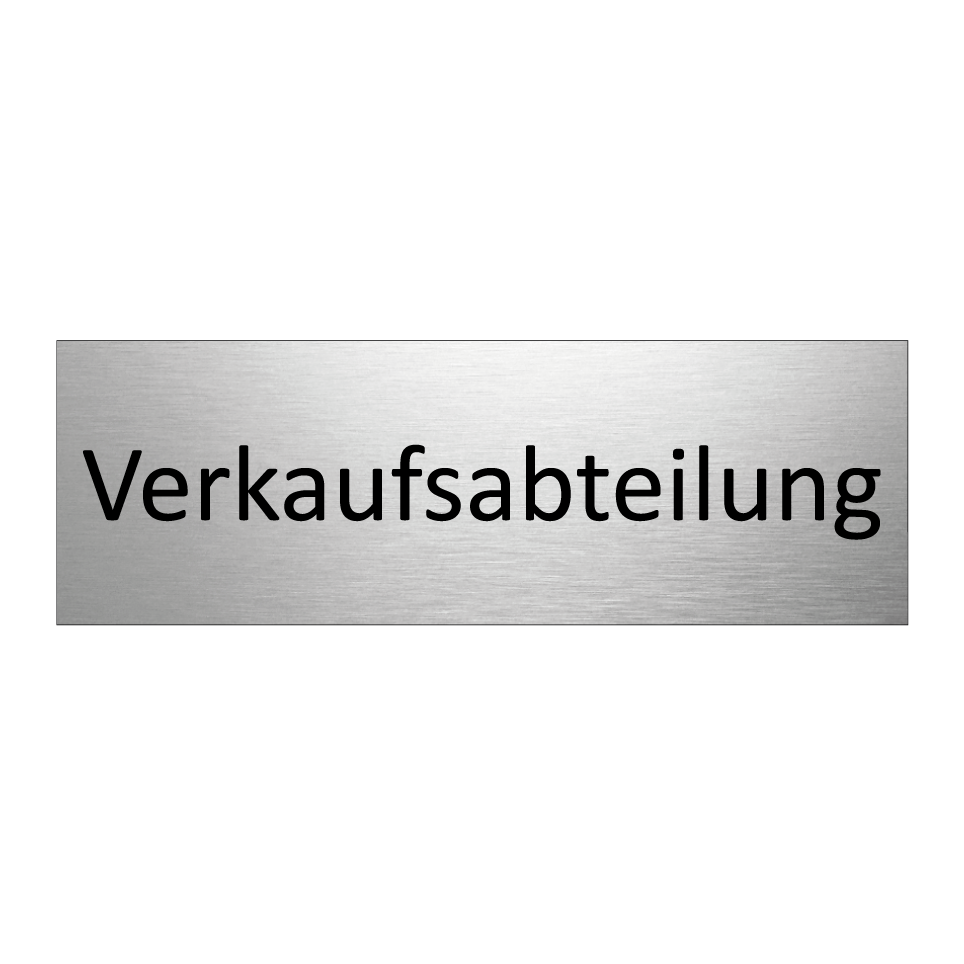 Verkaufsabteilung