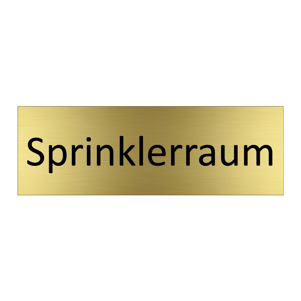 Sprinklerraum