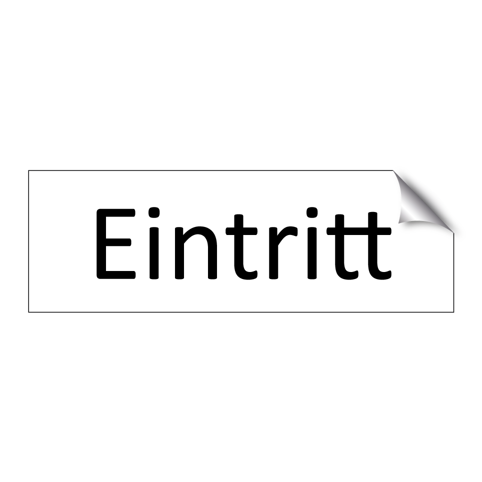 Eintritt