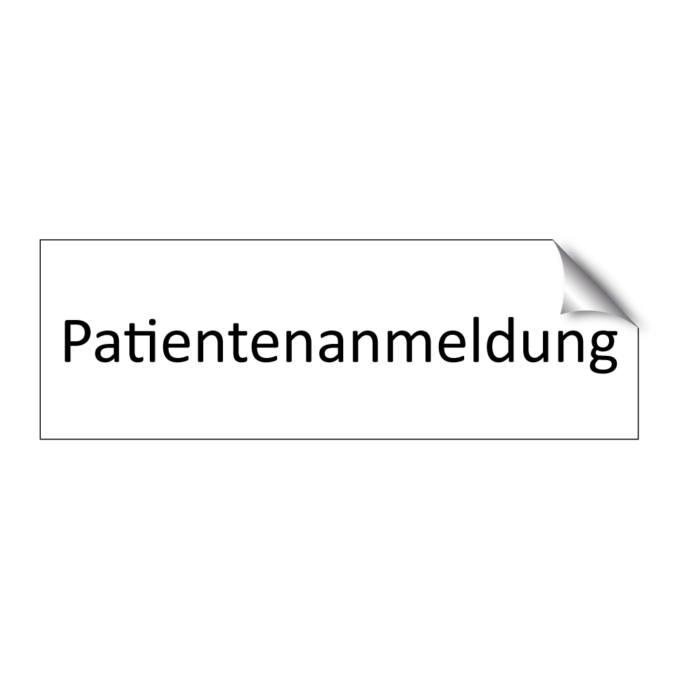 Patientenanmeldung