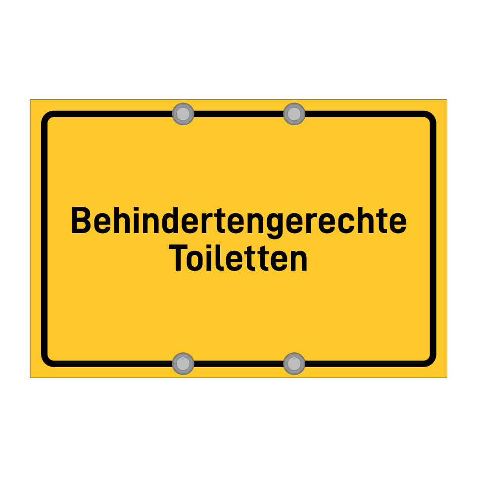 Behindertengerechte Toiletten