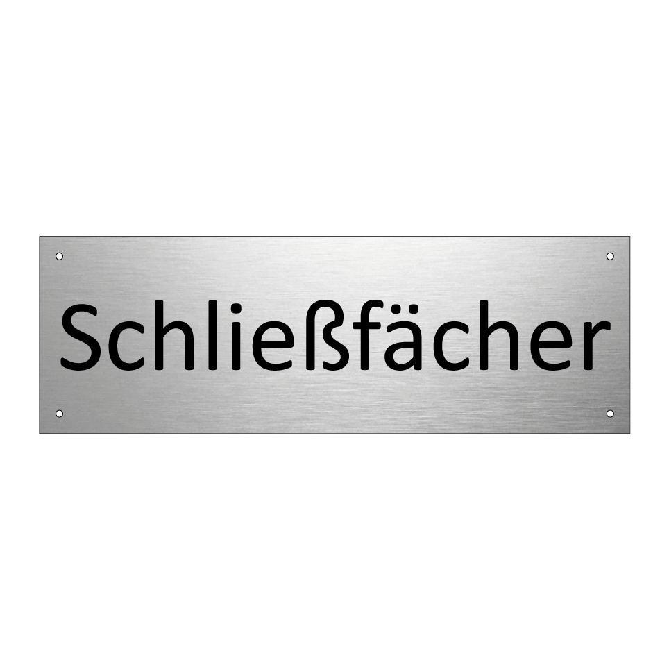 Schließfächer