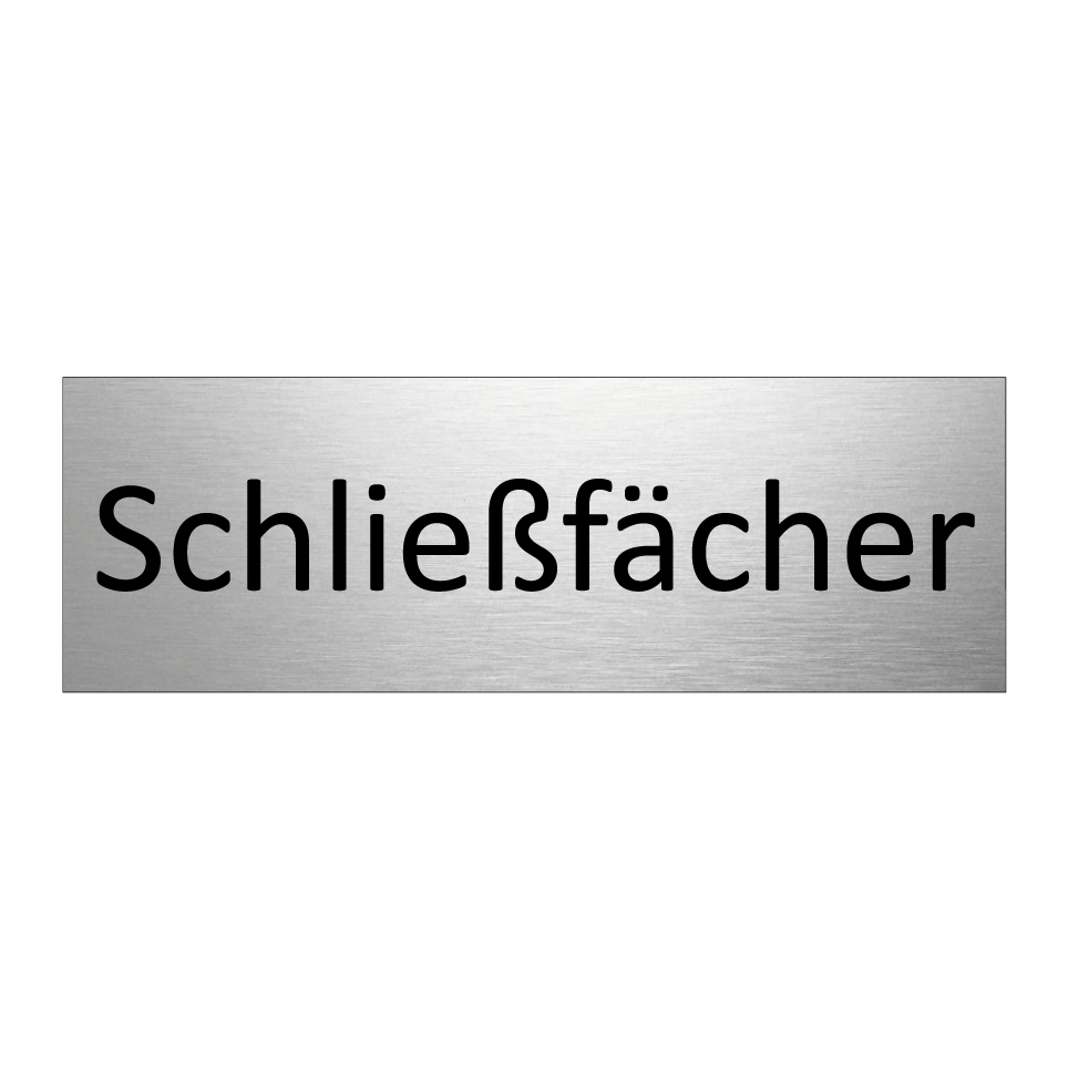 Schließfächer