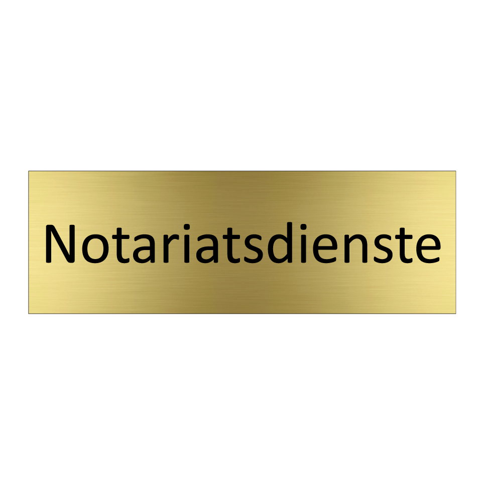 Notariatsdienste
