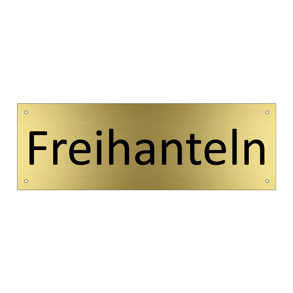 Freihanteln