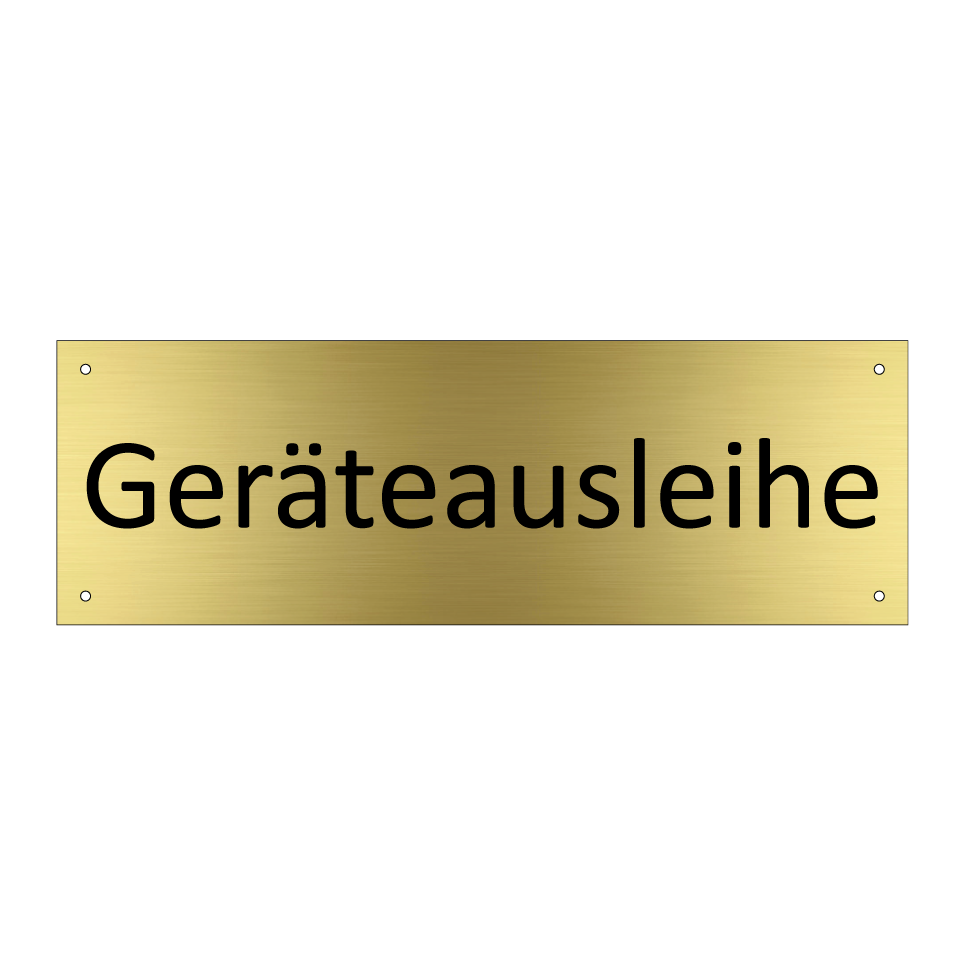 Geräteausleihe