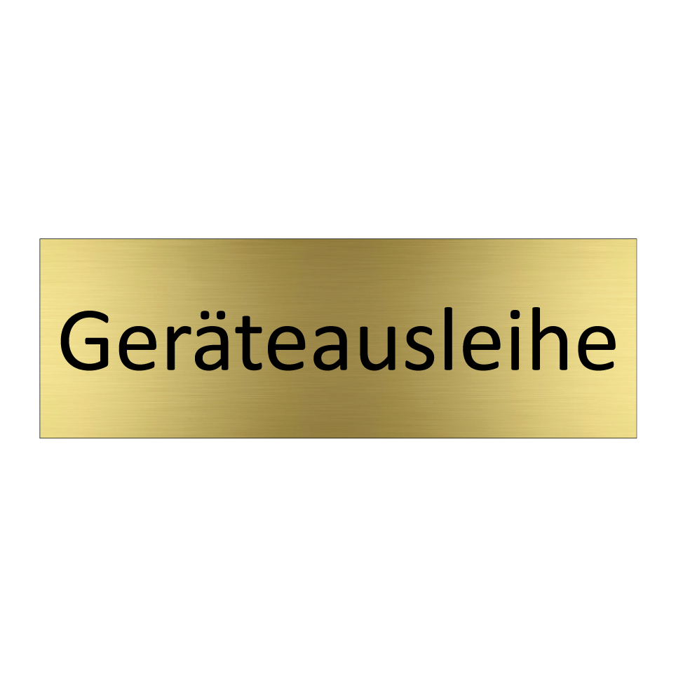 Geräteausleihe