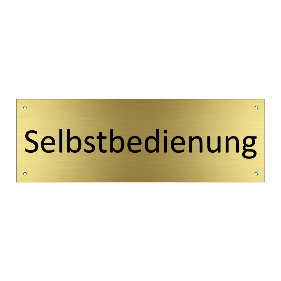 Selbstbedienung
