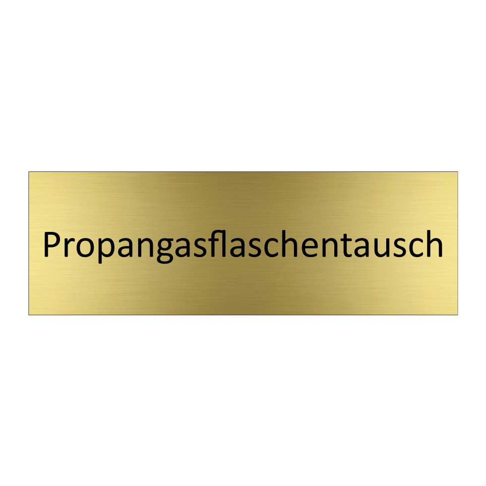 Propangasflaschentausch