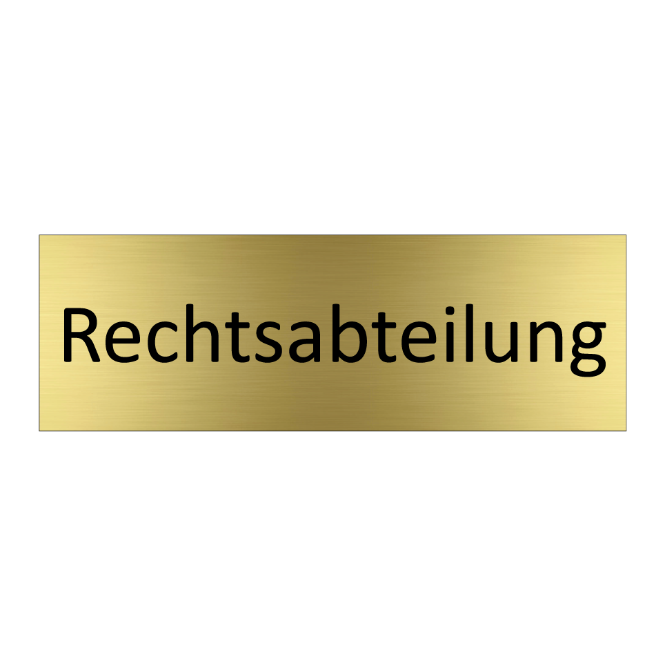 Rechtsabteilung