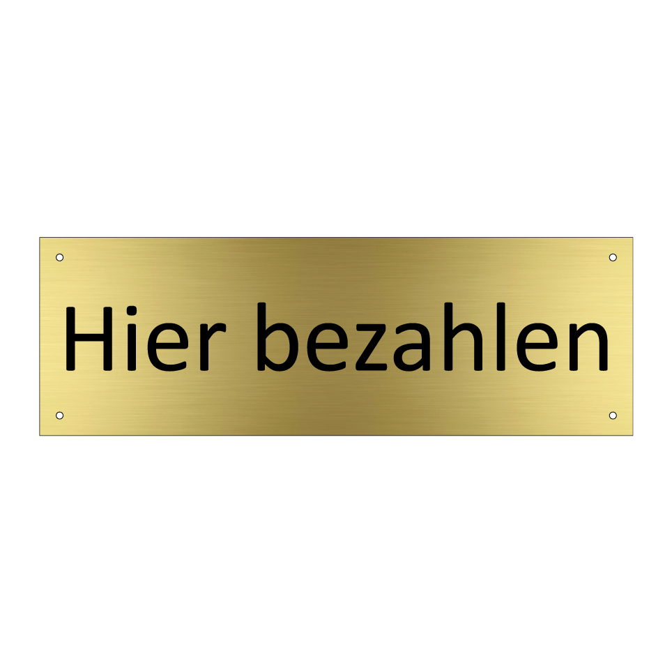 Hier bezahlen