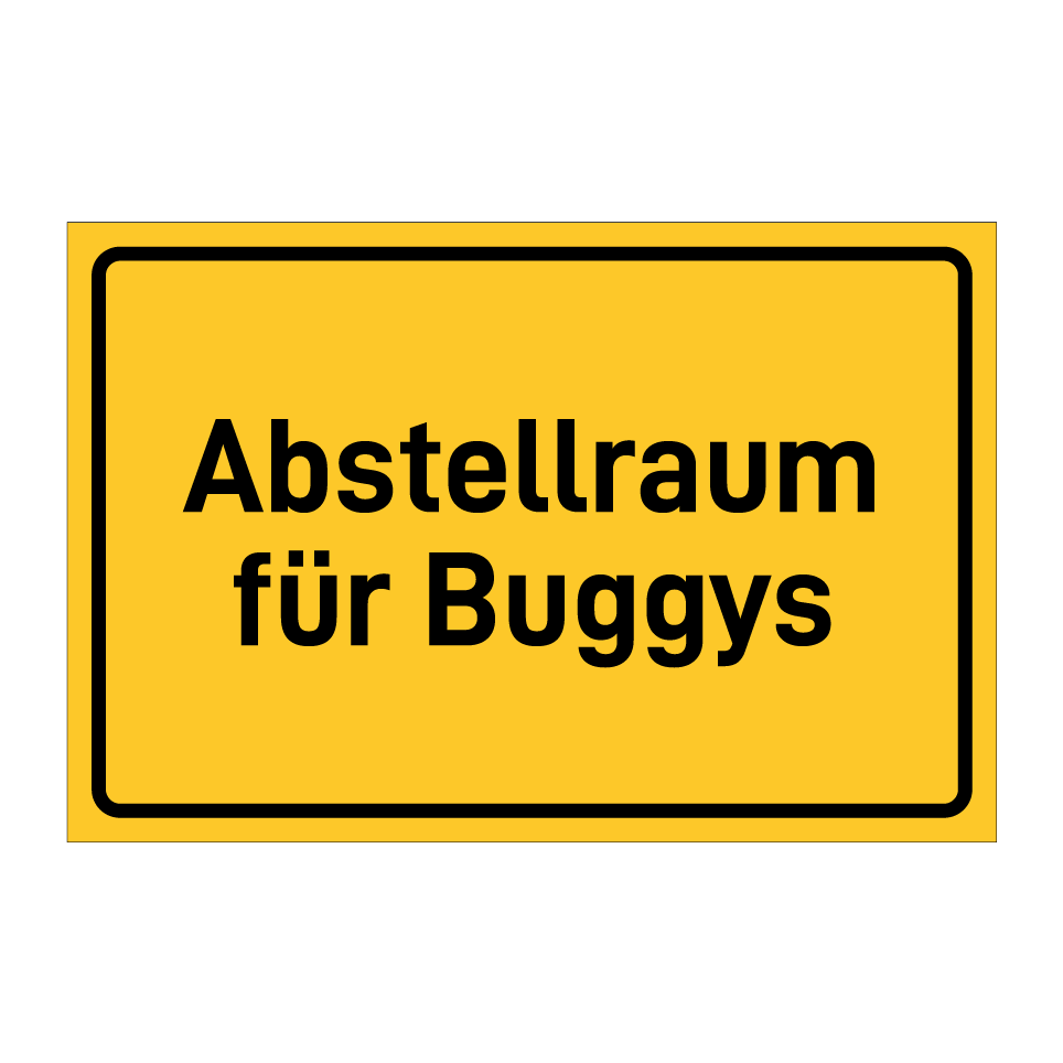 Abstellraum für Buggys