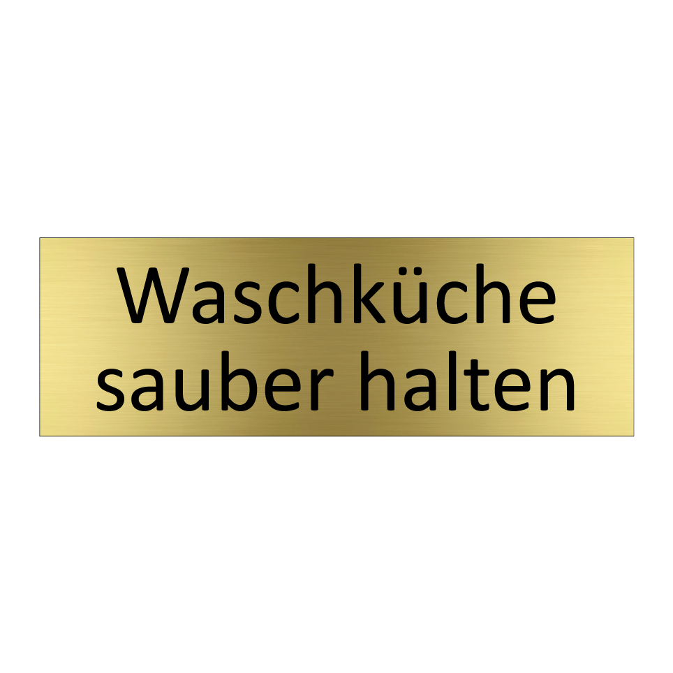 Waschküche sauber halten