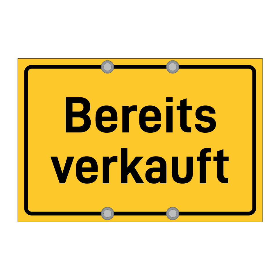 Bereits verkauft
