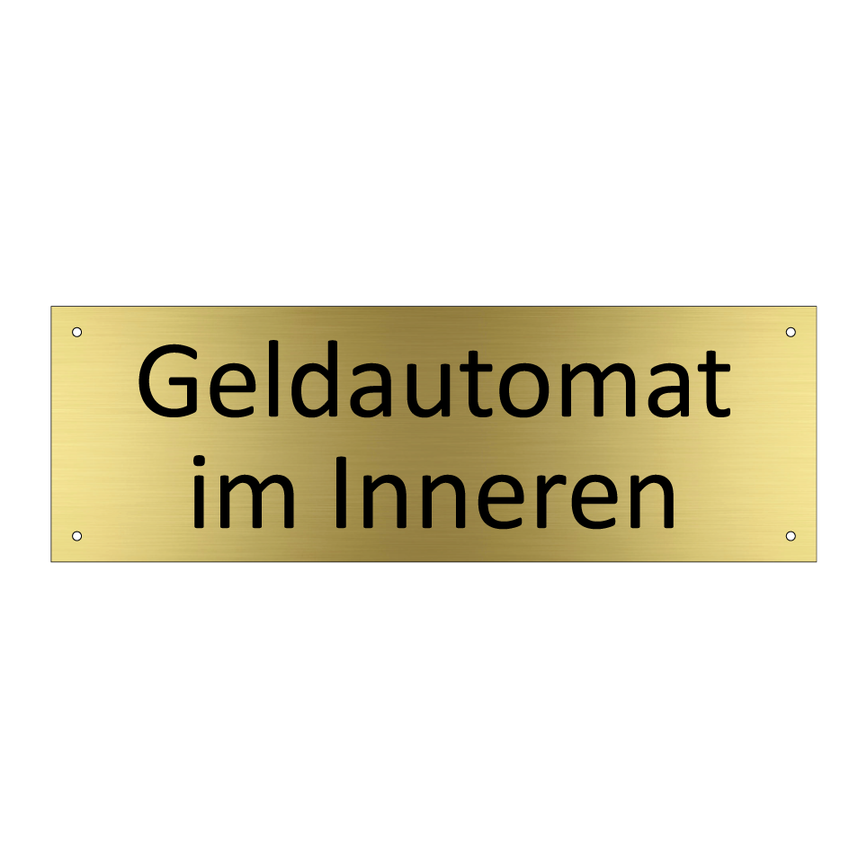 Geldautomat im Inneren