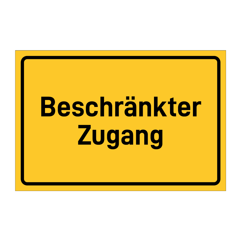 Beschränkter Zugang