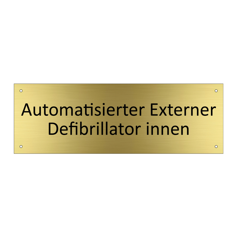 Automatisierter Externer Defibrillator innen