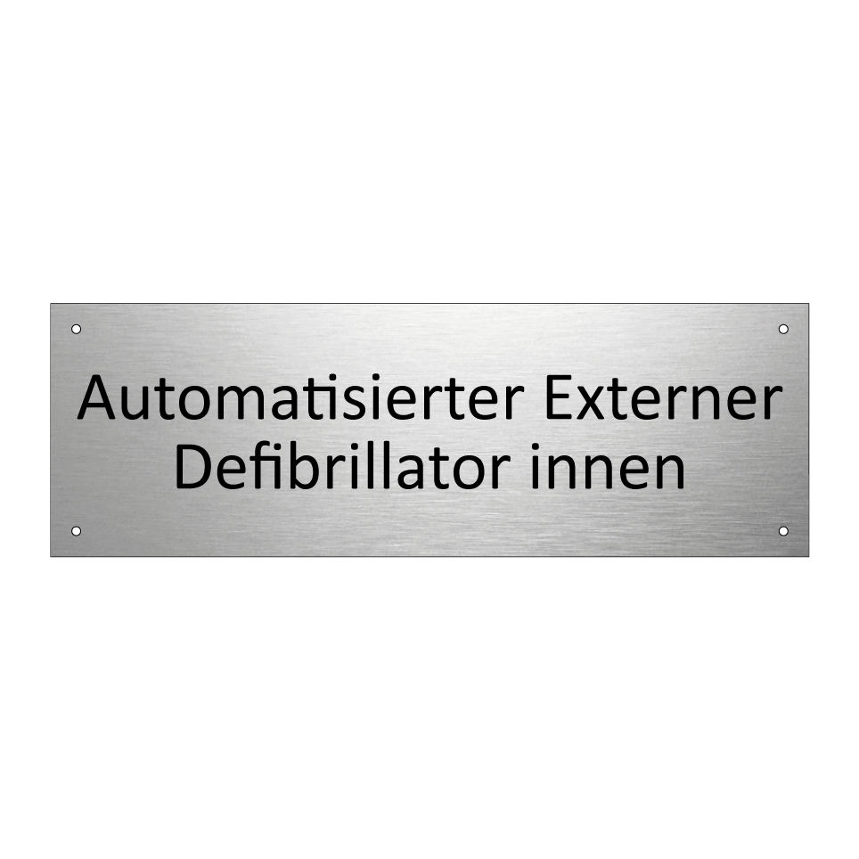 Automatisierter Externer Defibrillator innen