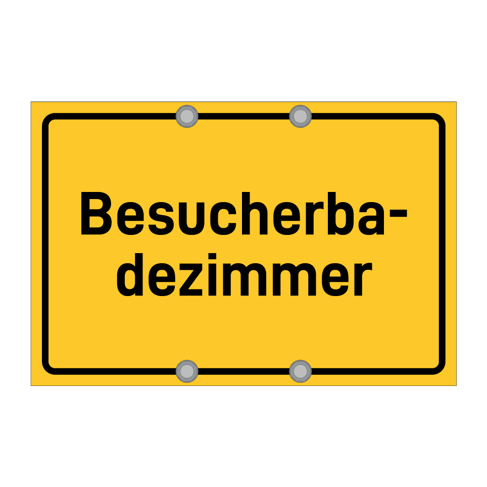 Besucherba- dezimmer