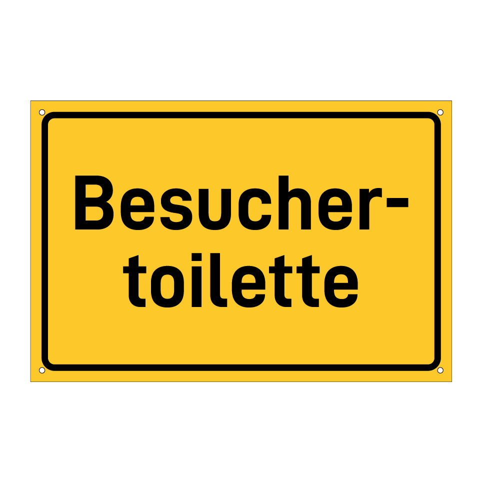 Besucher- toilette