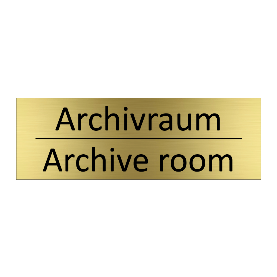 Archivraum - Archive room