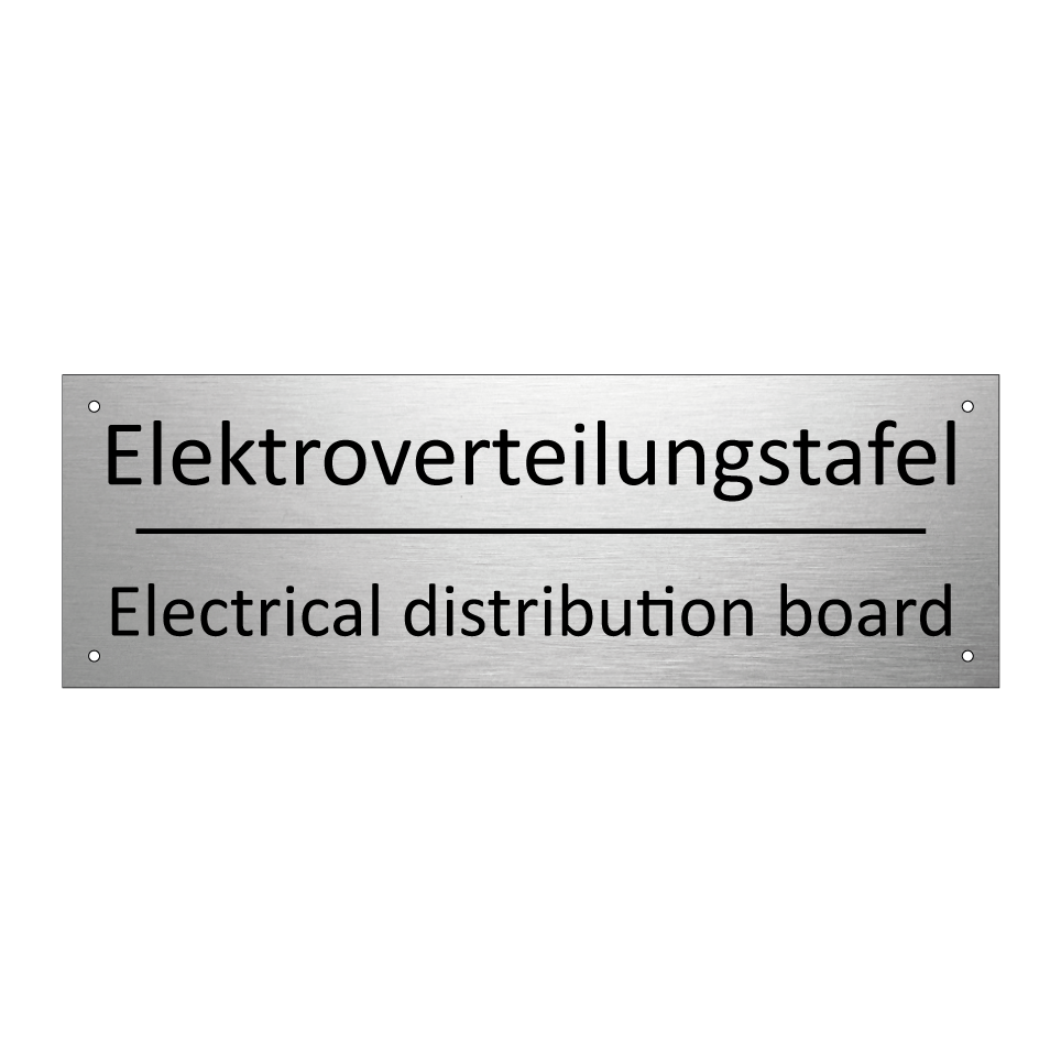 Elektroverteilungstafel - Electrical distribution board