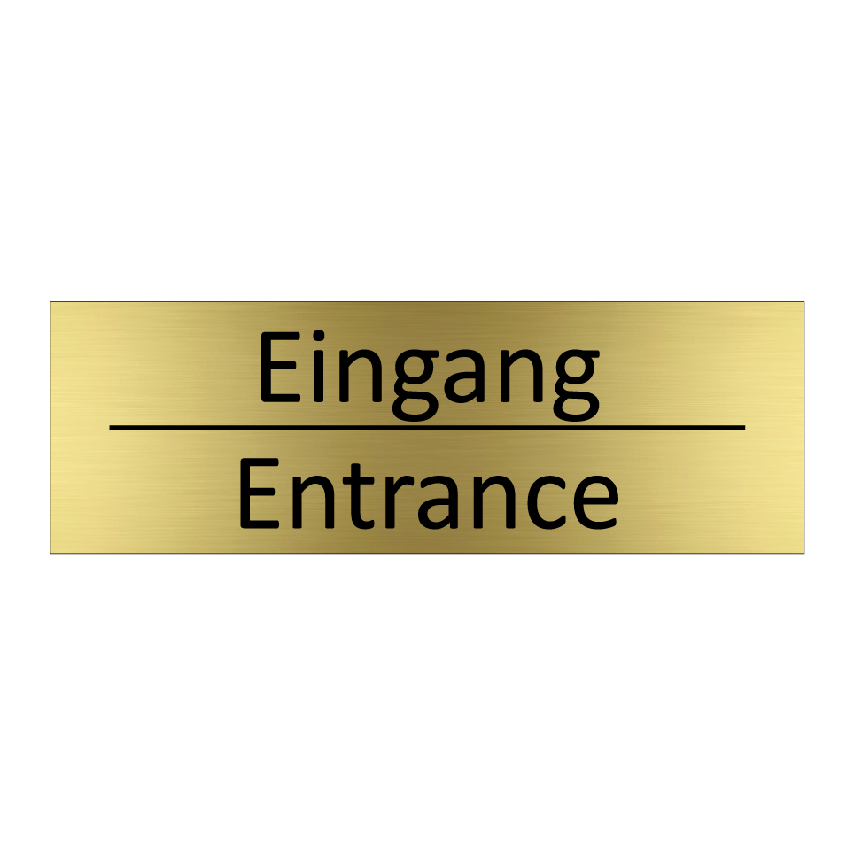 Eingang - Entrance