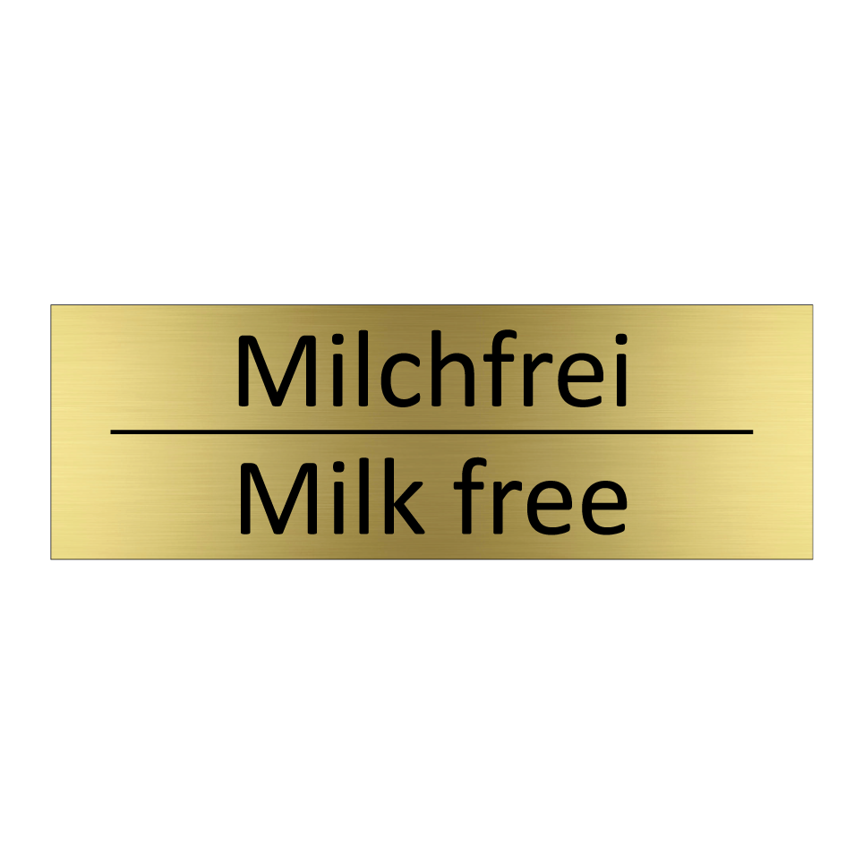 Milchfrei - Milk free