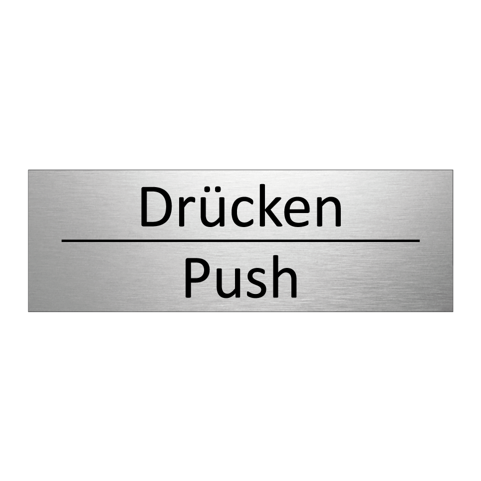 Drücken - Push
