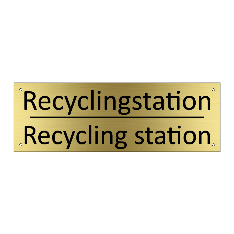 Recyclingstation - Recycling station
