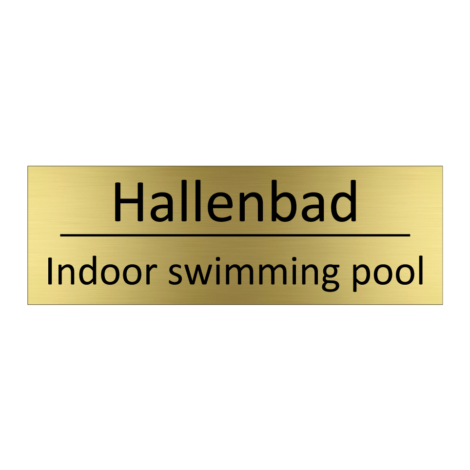Hallenbad - Indoor swimming pool
