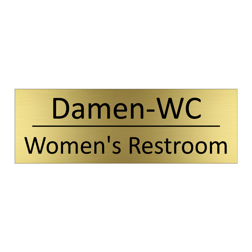 Damen-WC - Women's Restroom