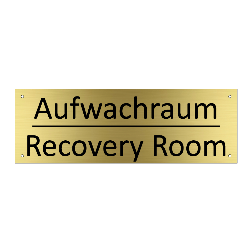 Aufwachraum - Recovery Room