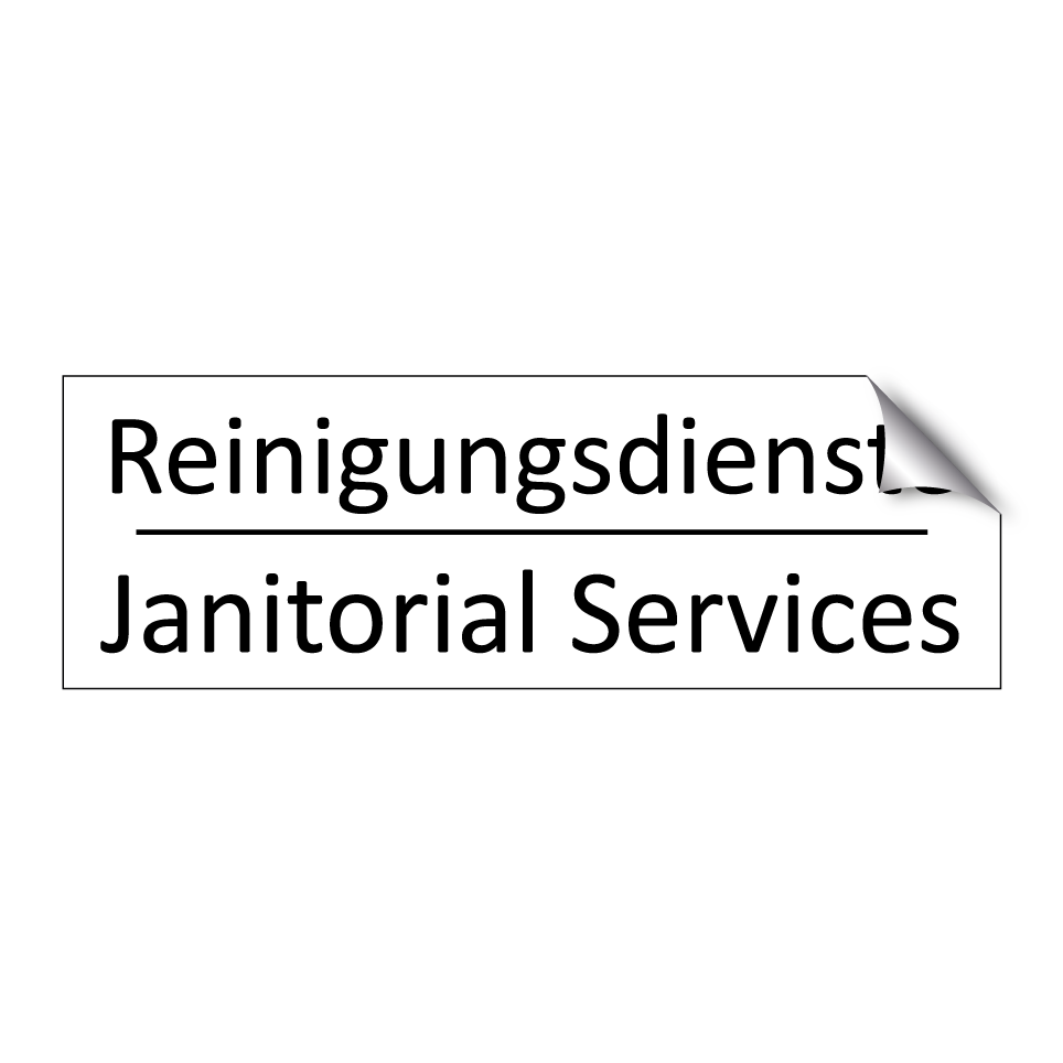 Reinigungsdienste - Janitorial Services