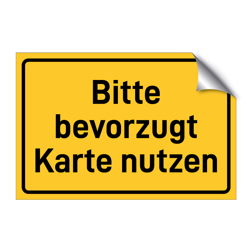 Bitte bevorzugt Karte nutzen