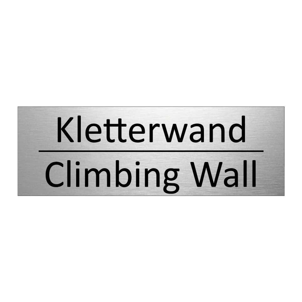 Kletterwand - Climbing Wall