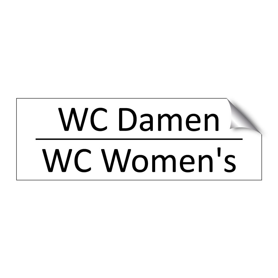 WC Damen - WC Women's