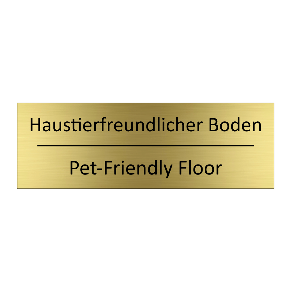 Haustierfreundlicher Boden - Pet-Friendly Floor