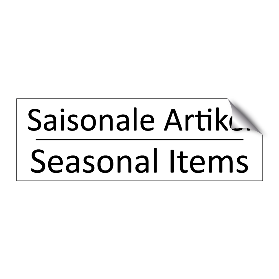 Saisonale Artikel - Seasonal Items