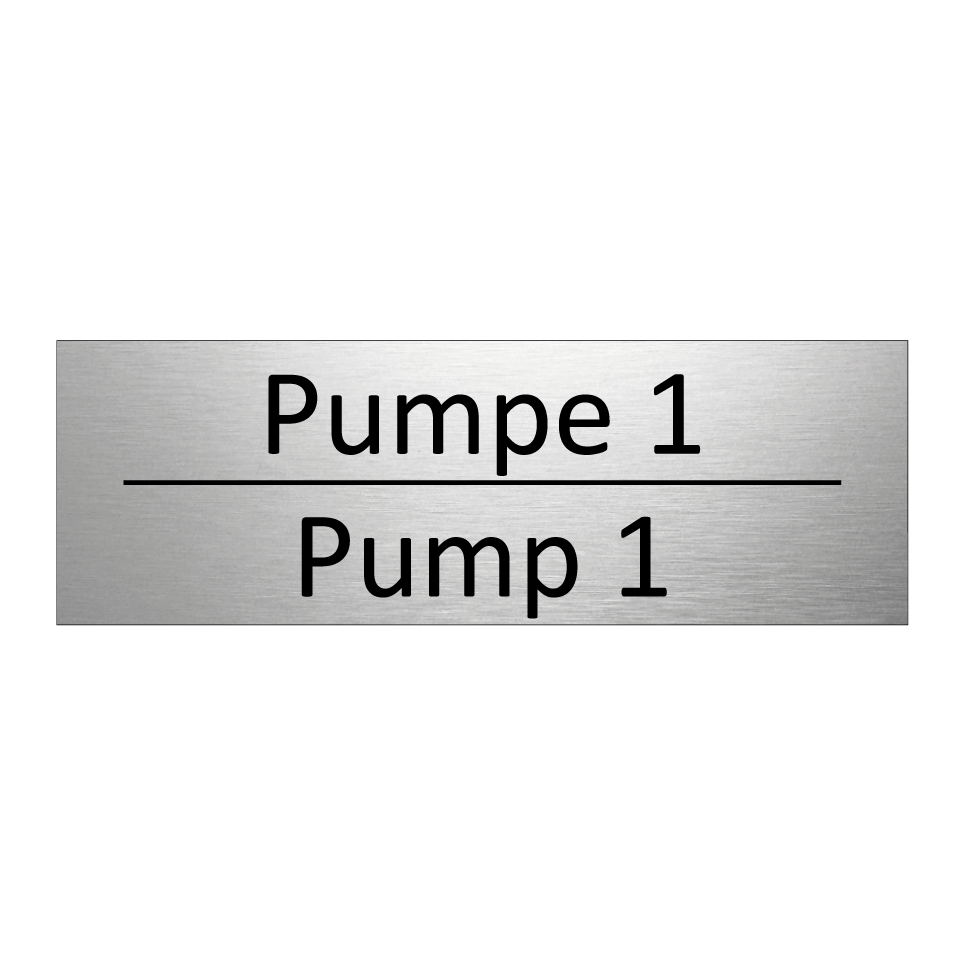 Pumpe 1 - Pump 1