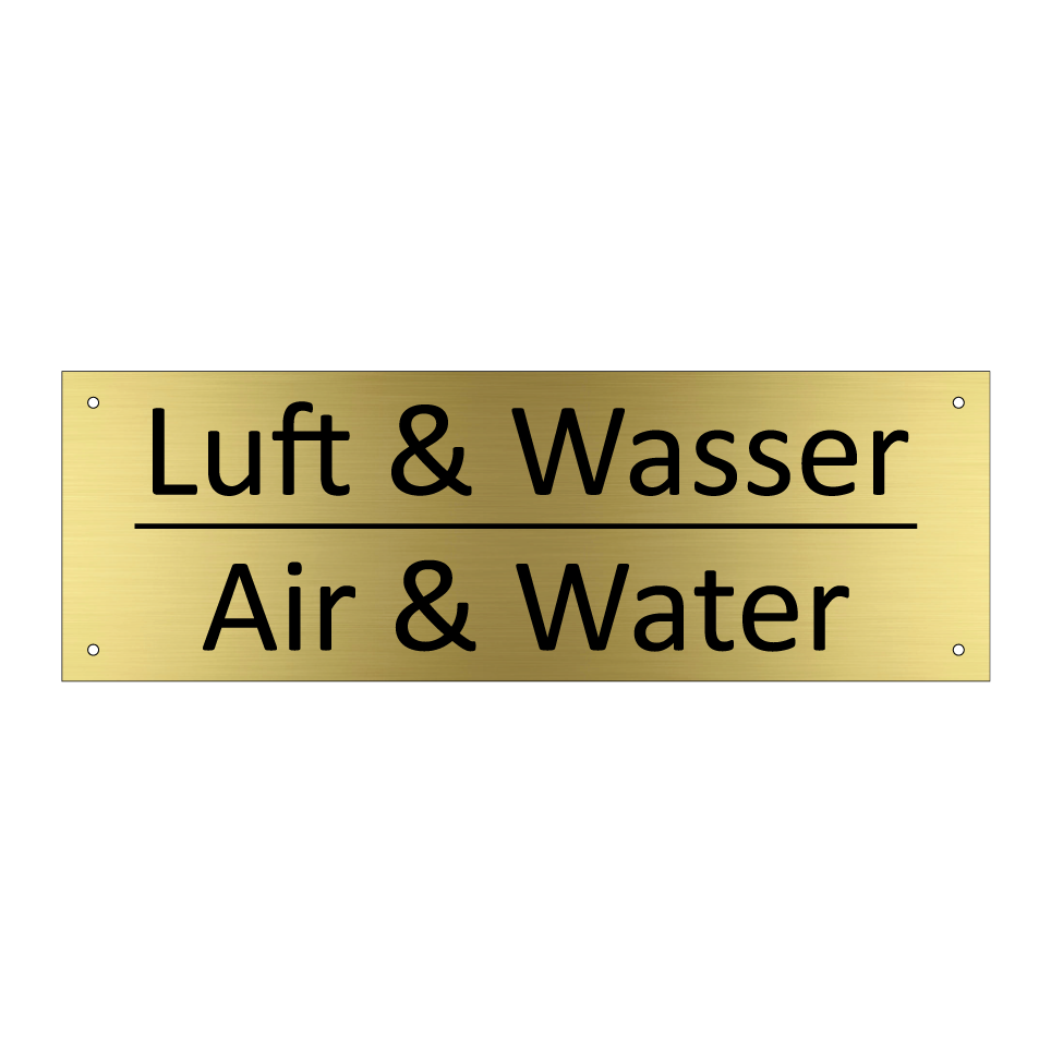 Luft & Wasser - Air & Water