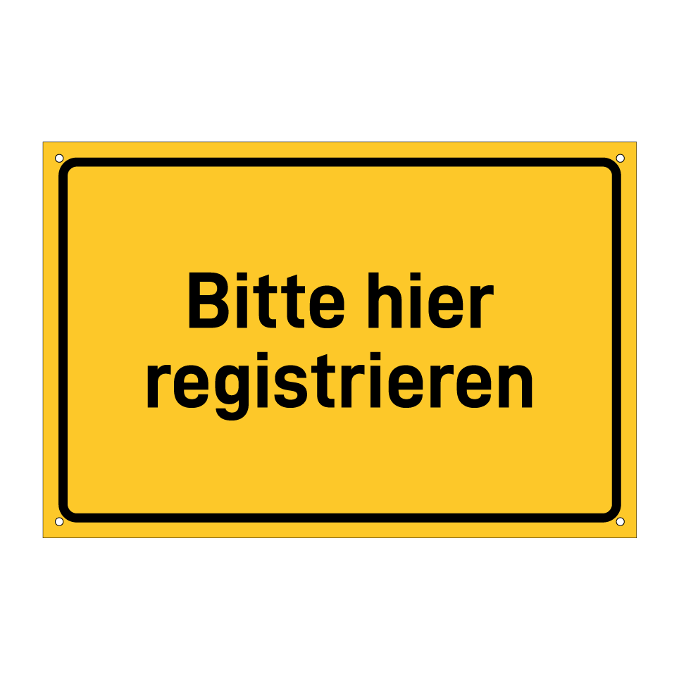 Bitte hier registrieren