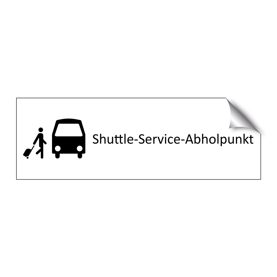 Shuttle-Service-Abholpunkt