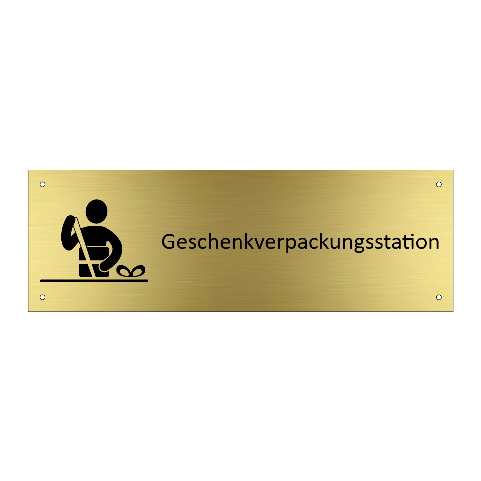 Geschenkverpackungsstation